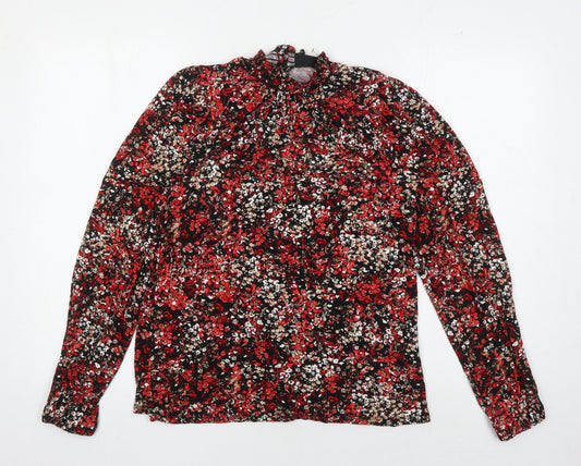 Wallis Women's Multicoloured Floral Blouse Size 10