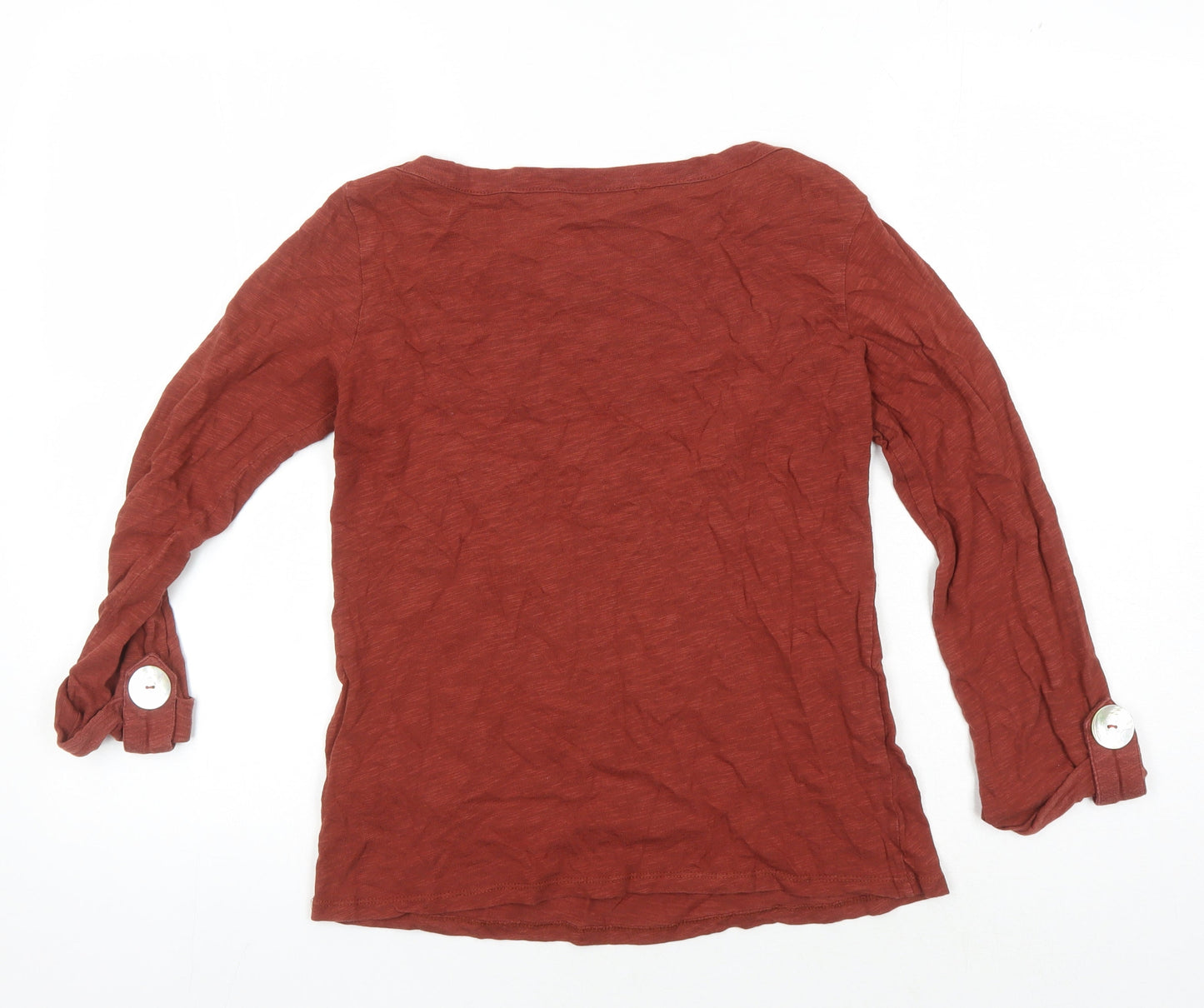 Dorothy Perkins Women's Red Boat Neck Top, Size 8