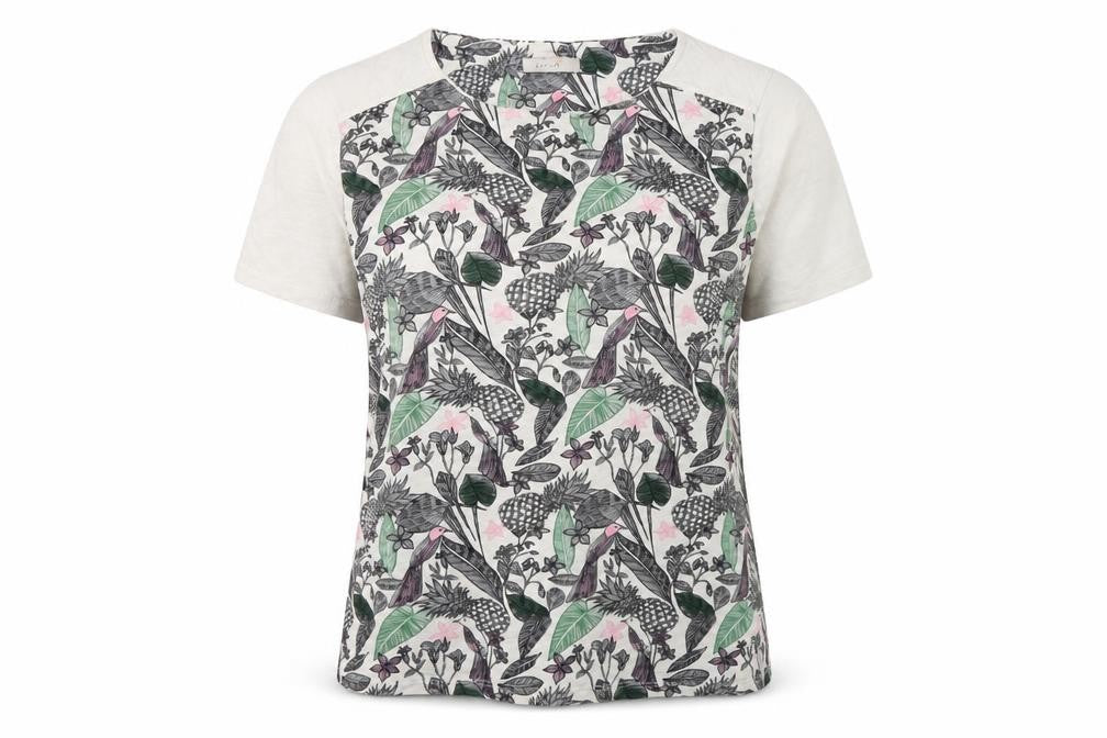 Marks & Spencer Women Ivory T-Shirt Size 14