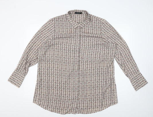 Marks and Spencer Women's Multicoloured Geometric Shirt