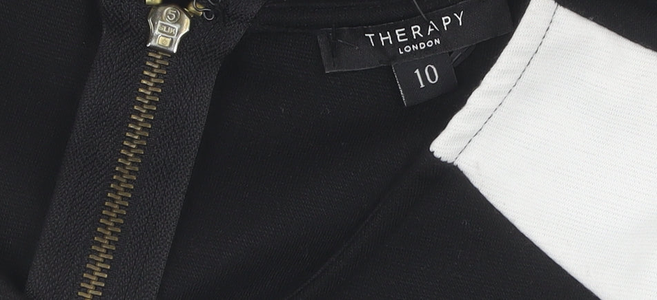 Therapy Women's Black Bodycon Dress Size 10