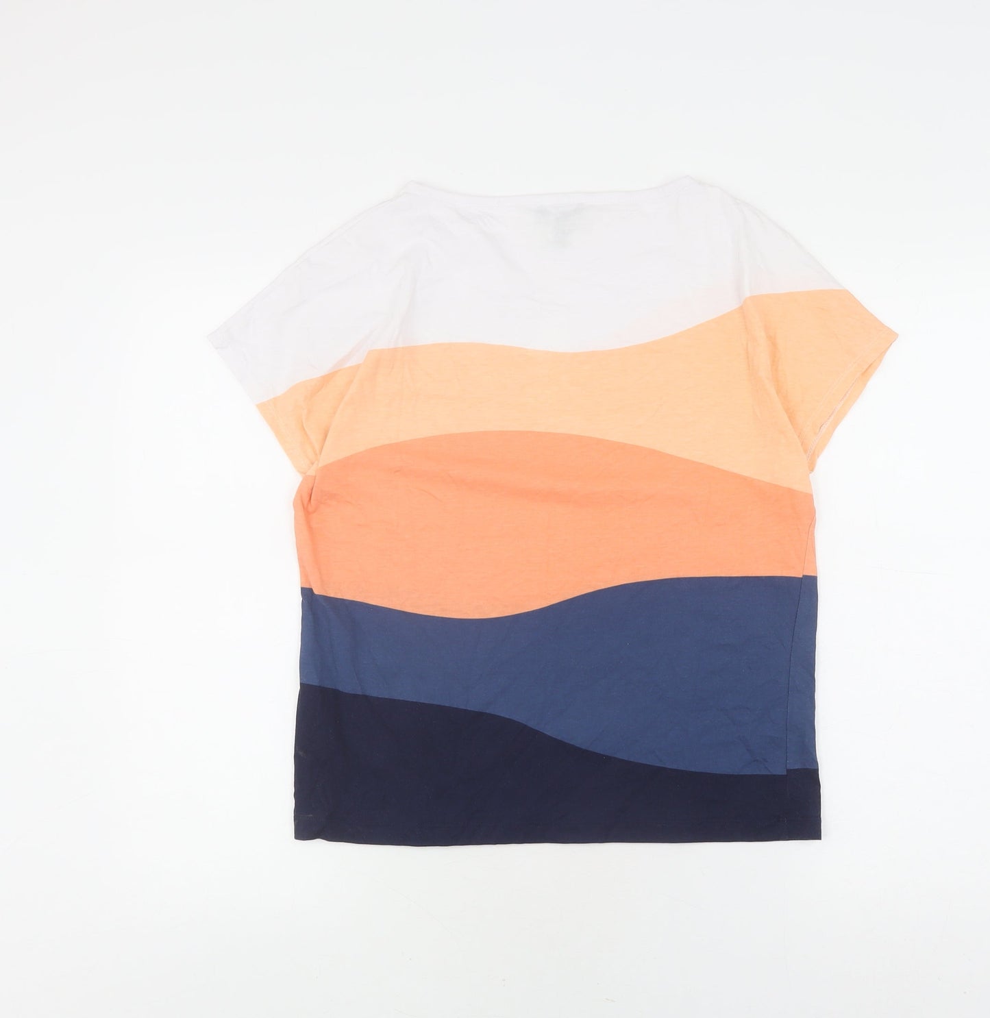 Marble Women's Multicoloured Colourblock T-Shirt