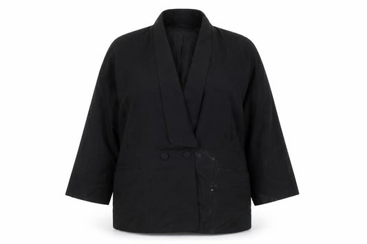 French Connection Women's Black Suit Jacket Size 16 Classic