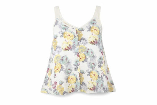 Next Women's Floral V-Neck Camisole Tank Top