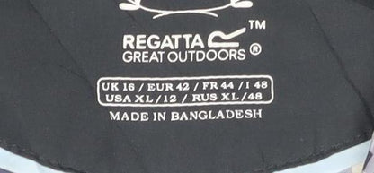 Regatta Women's Blue Quilted Jacket Size 12