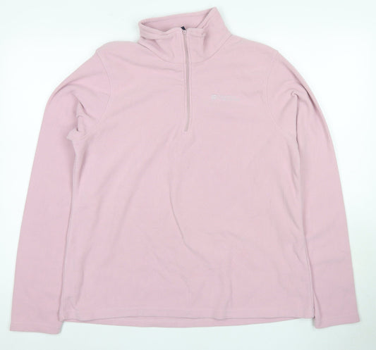 Mountain Warehouse Women's Purple Fleece Pullover Size 16