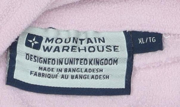 Mountain Warehouse Women's Purple Fleece Pullover Size 16