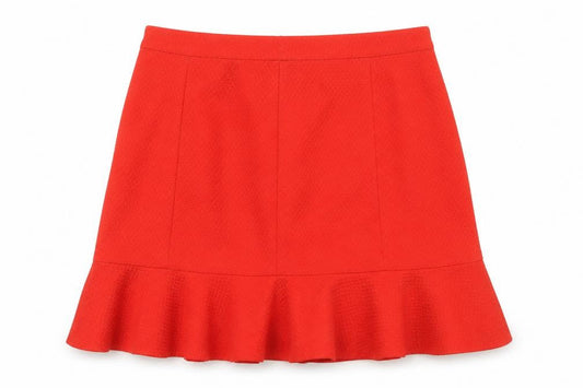 Oasis Women's Red A-Line Skirt Size 12