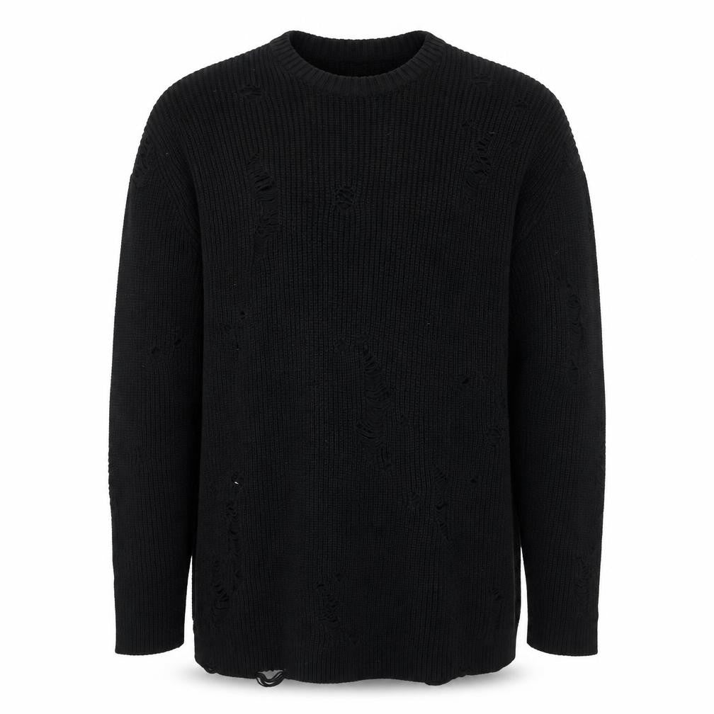 Topman Men's Black Medium Pullover Jumper