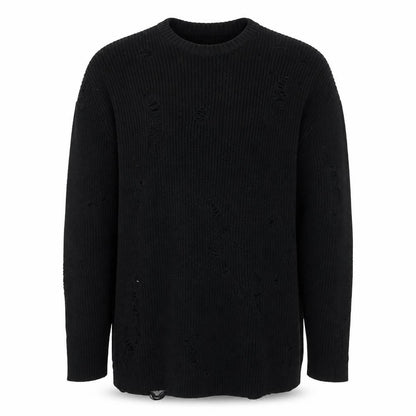 Topman Men's Black Medium Pullover Jumper