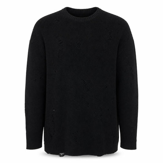 Topman Men's Black Medium Pullover Jumper