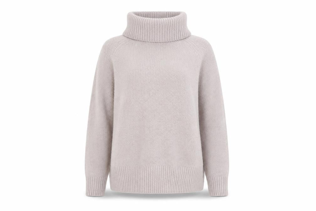 Monsoon Women's Beige Cowl Neck Pullover Jumper M