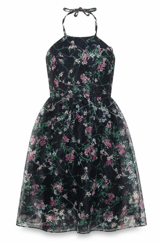 Marks & Spencer Women's Floral Halter Midi Dress