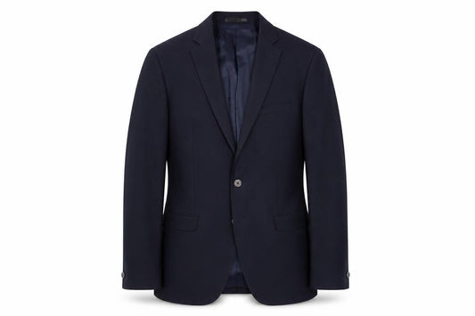 T.M. Lewin Men's Blue Slim Fit Suit Jacket 40L