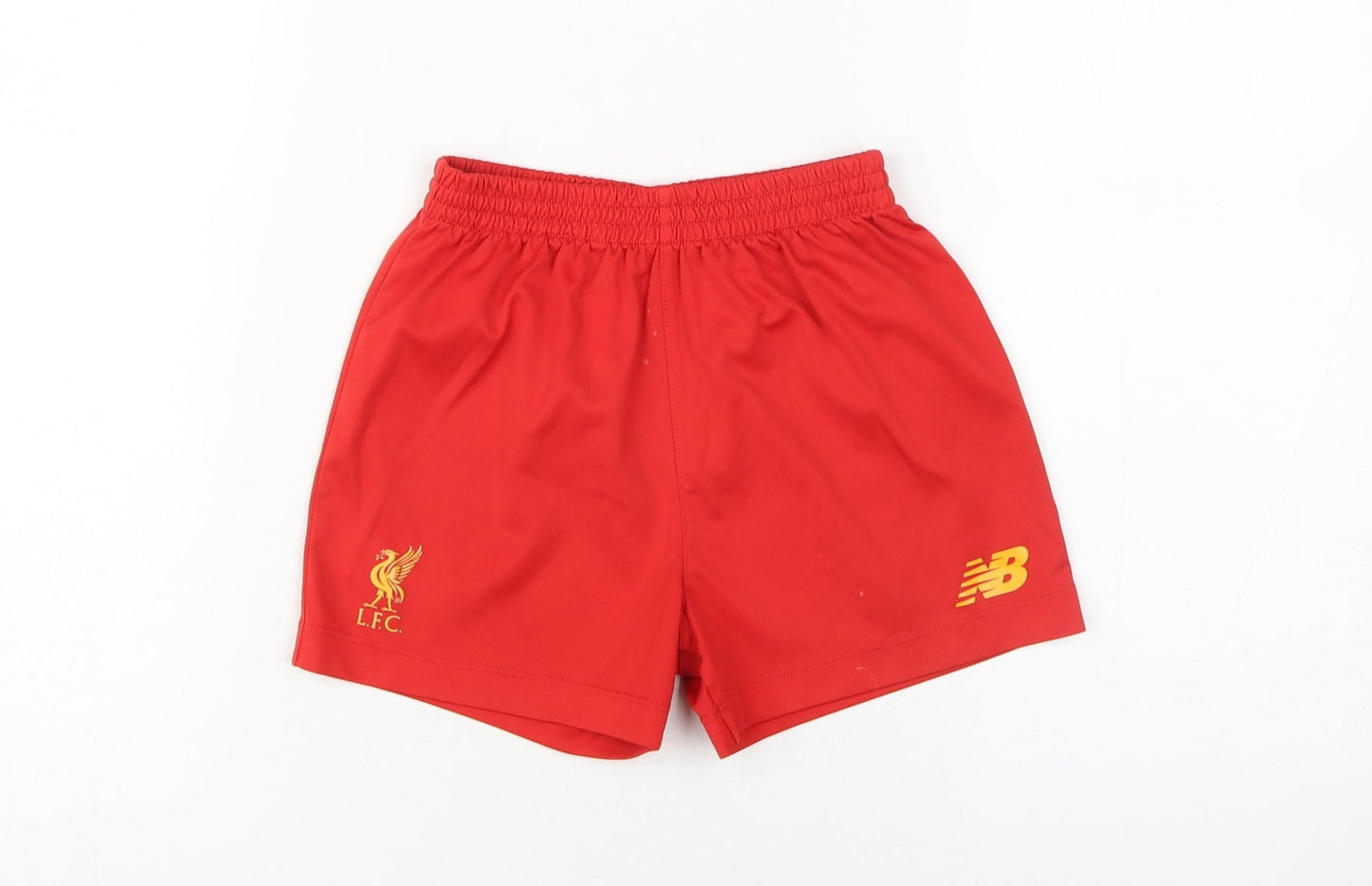 New Balance Boys Red Athletic Football Shorts 4-5 Years