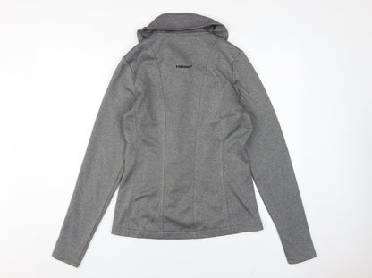 Head Women's Grey Biker Jacket - Size S, Casual Style