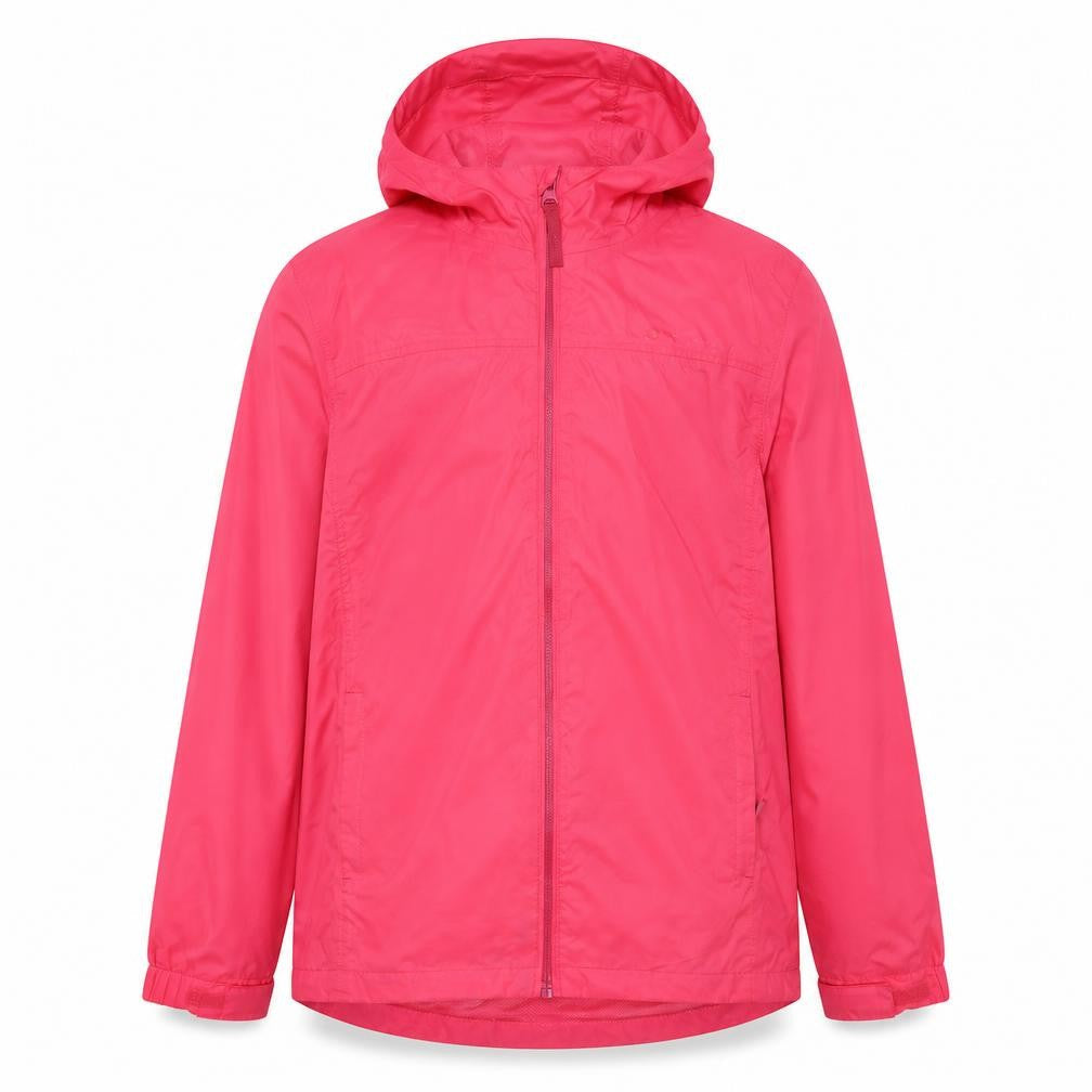 Mountain Warehouse Girls Pink Rain Coat 13 Years Waterproof