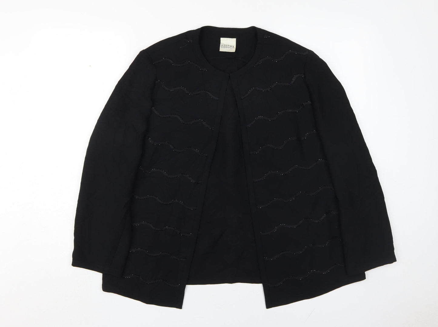 Eastex Women's Black Classic Jacket Size 14