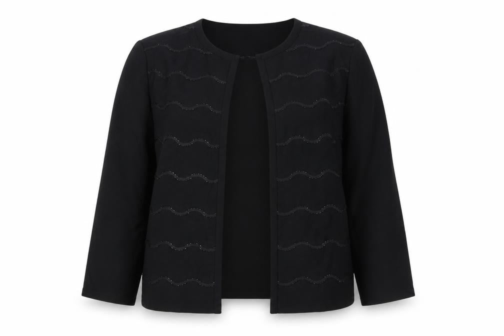 Eastex Women's Black Classic Jacket Size 14