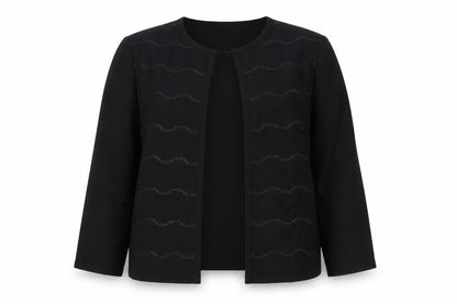 Eastex Women's Black Classic Jacket Size 14