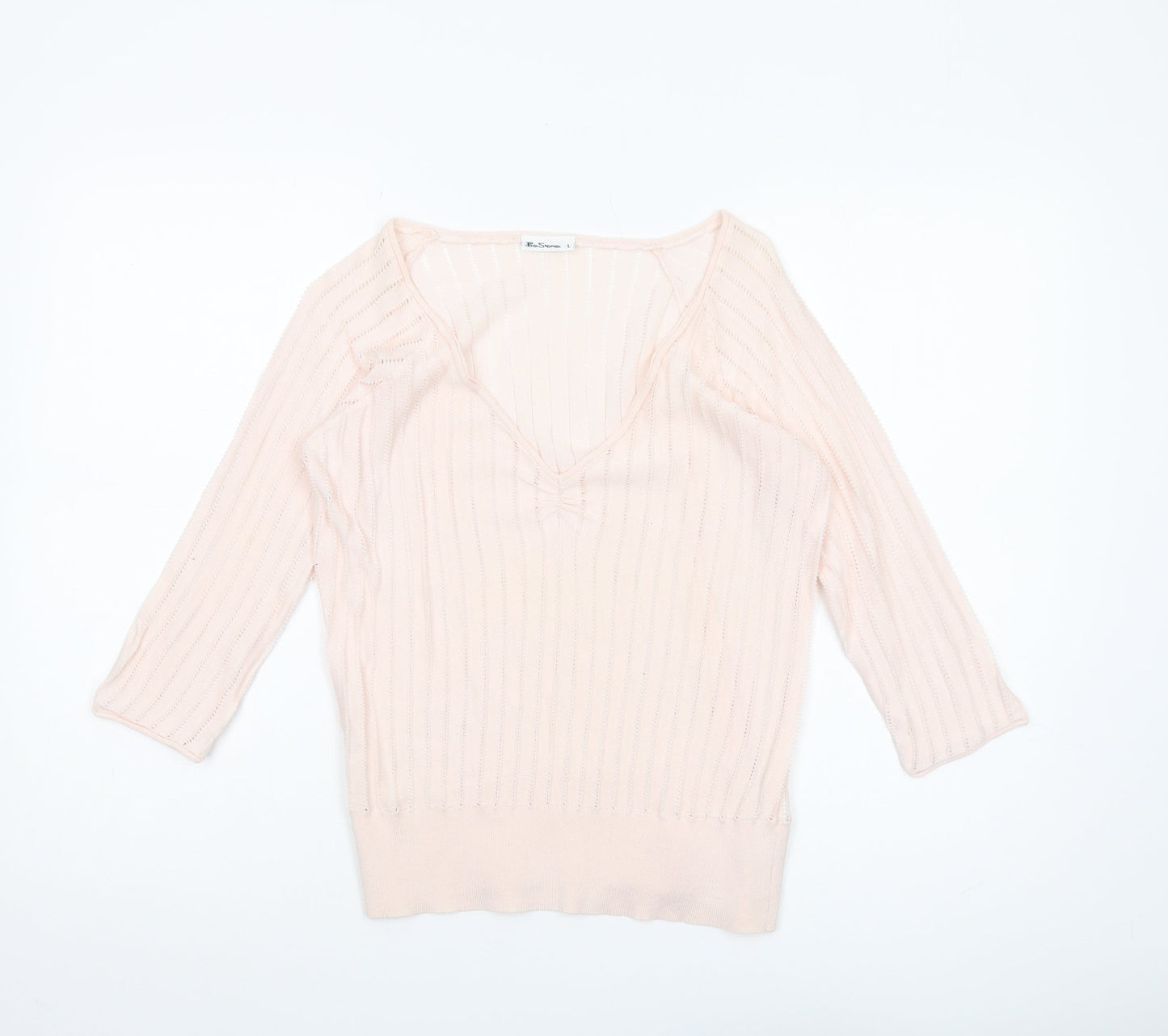 Ben Sherman Pink Woman's jumper Size L