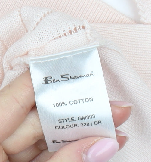 Ben Sherman Pink Woman's jumper Size L