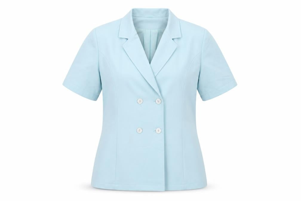 Eastex Women's Blue Suit Jacket - Size 10, Classic Fit