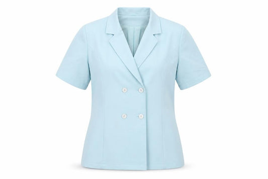 Eastex Women's Blue Suit Jacket - Size 10, Classic Fit