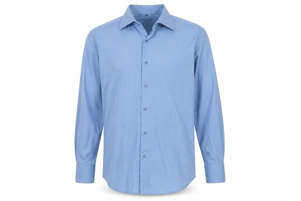 Ben Sherman Men's Blue Regular Fit Long Sleeve Shirt