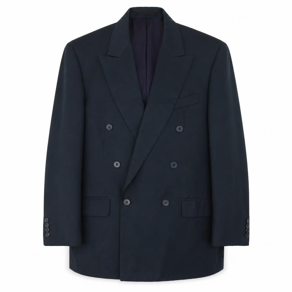 Pierre Cardin Men's Blue Blazer, Size 40, Double-Breasted, Classic