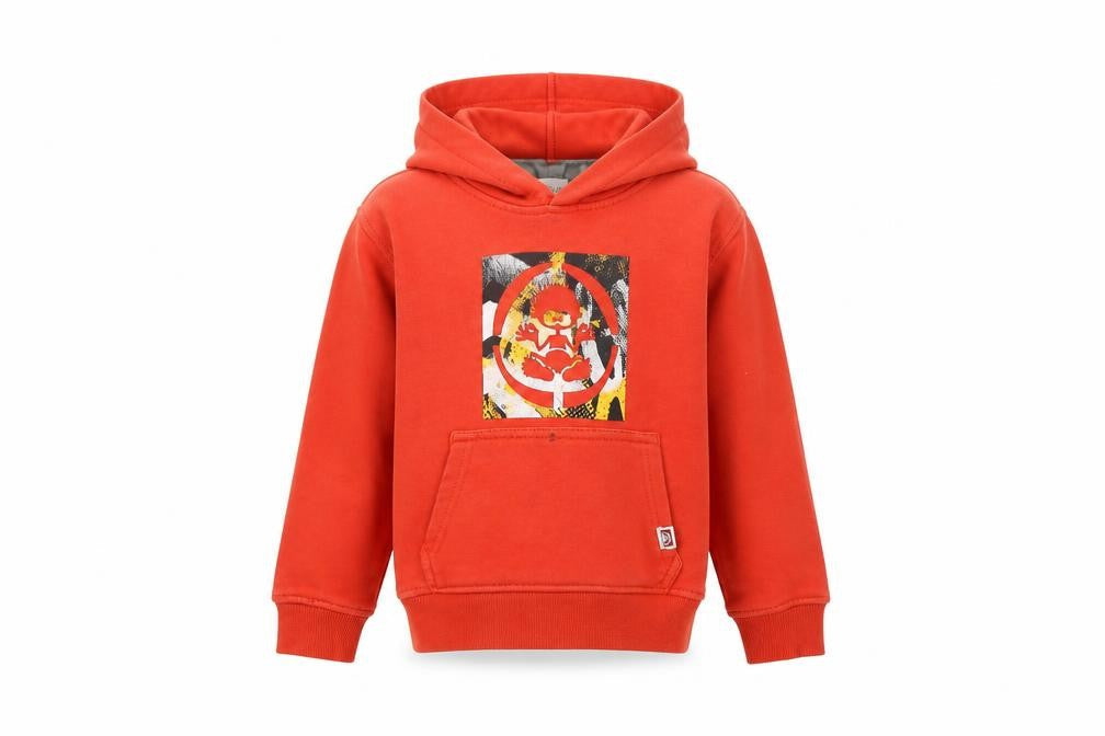 Saltrock Boys Red Pullover Hoodie 2-3 Years Graphic Print