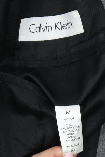 Calvin Klein Men's Grey Suit Jacket Size M Regular