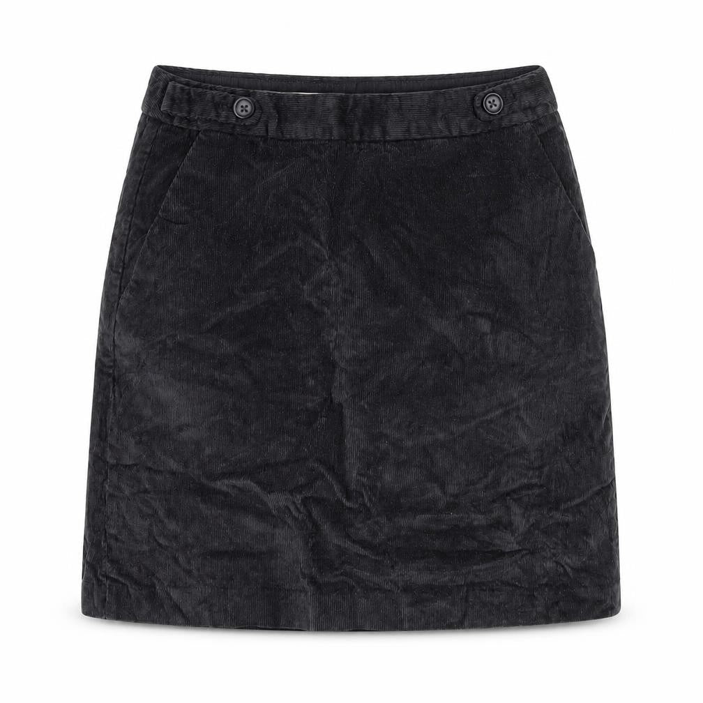 Banana Republic Women's Black Corduroy Skirt, Size 4