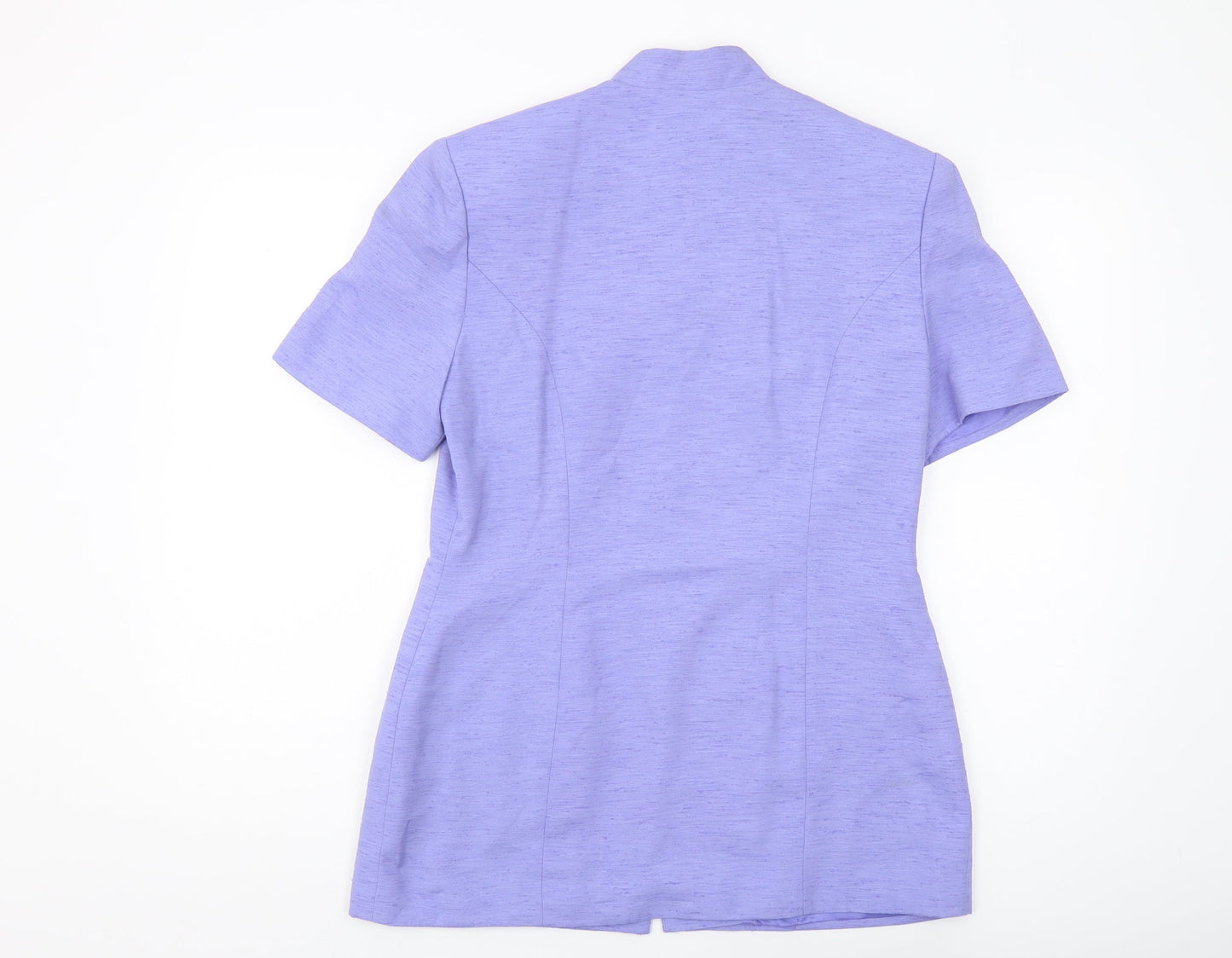 Alexon Women's Purple Suit Jacket Size 12 Woven Regular Fit