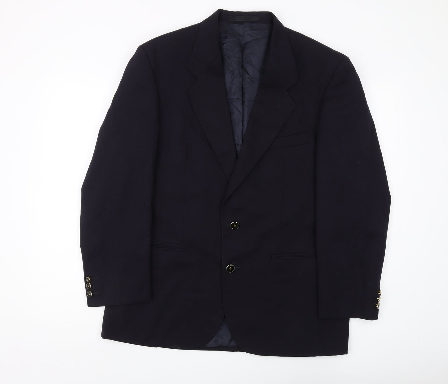 Centaur Men's Blue Blazer Size 40S Formal Wool