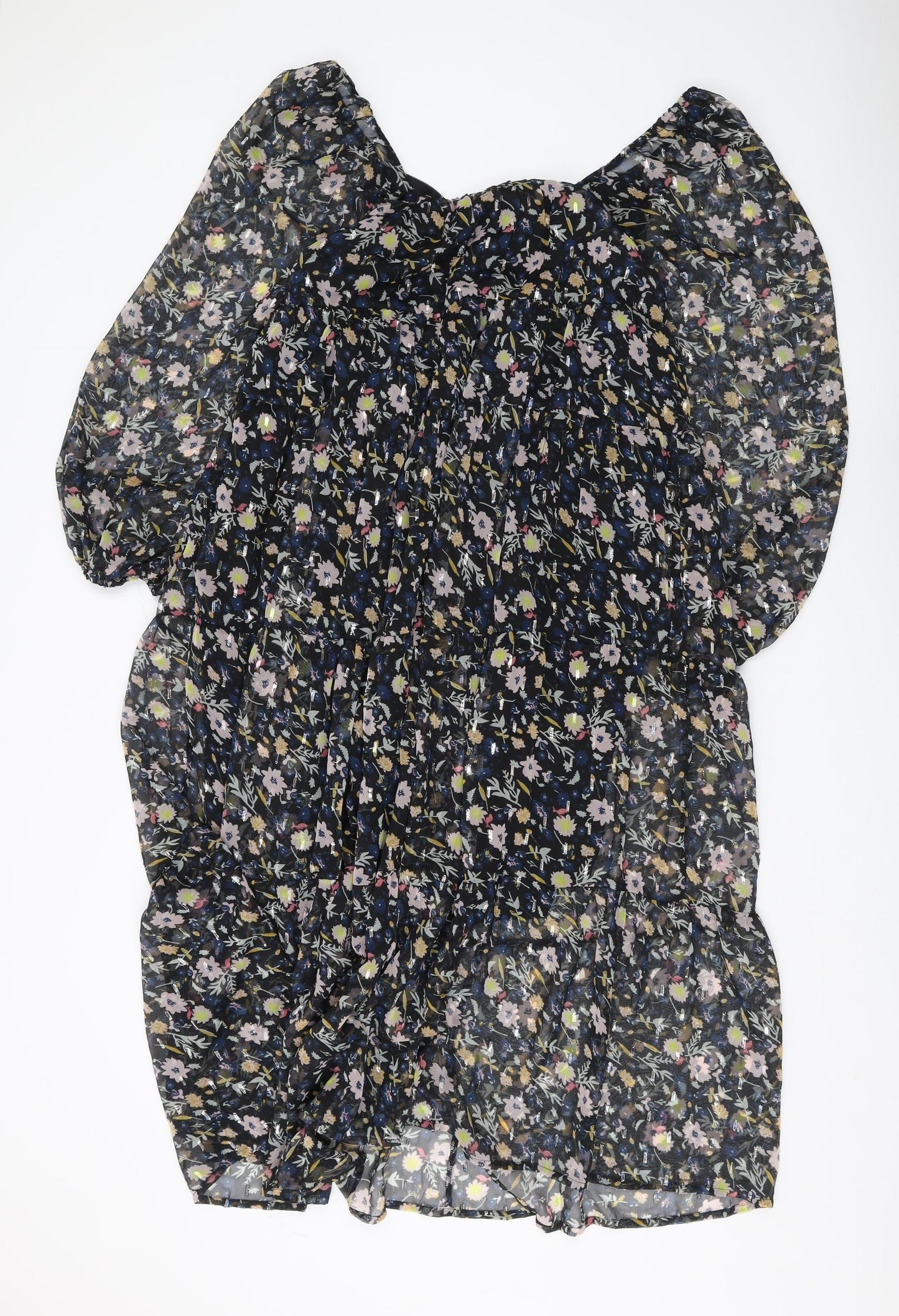 River Island Women's Floral A-Line Dress, Size 10
