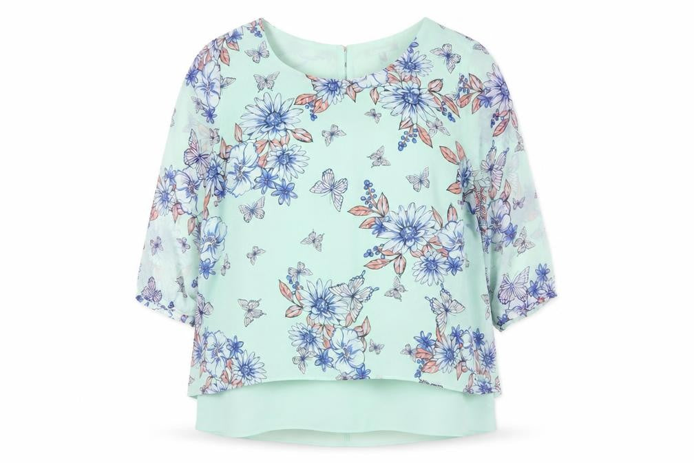 Bonmarché Women's Multicoloured Floral Blouse Size 16