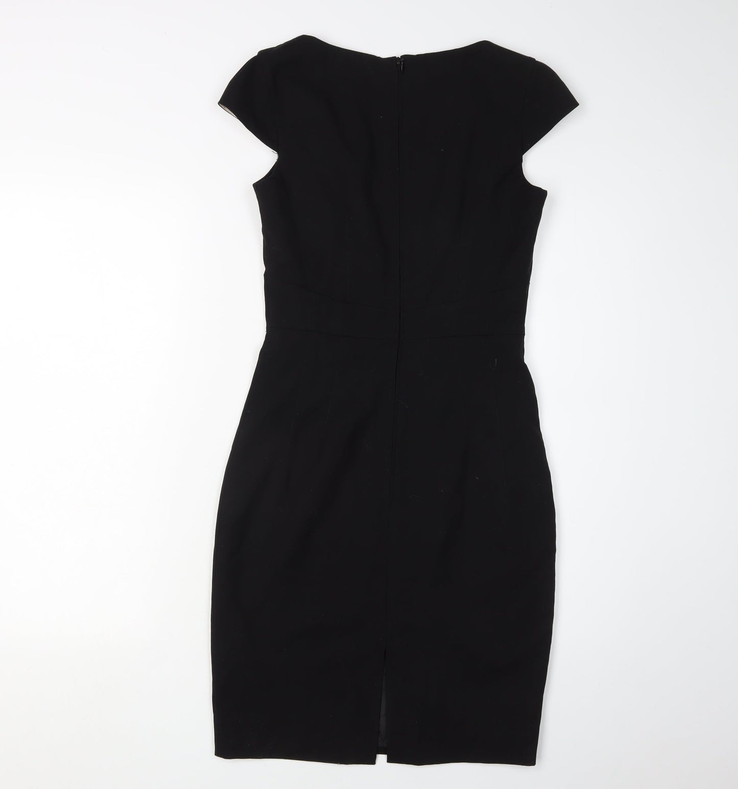 H&M Women's Black Sheath Dress Size 6