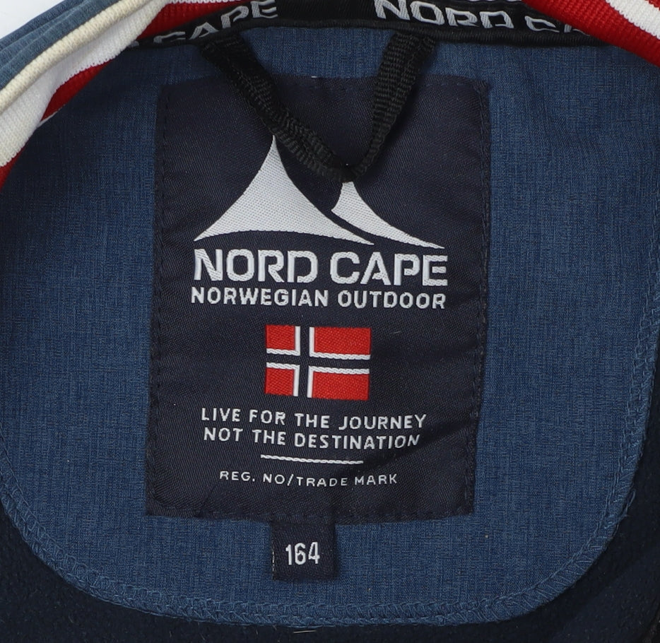 Nord Cape Boys Blue Adventure Jacket Size 13