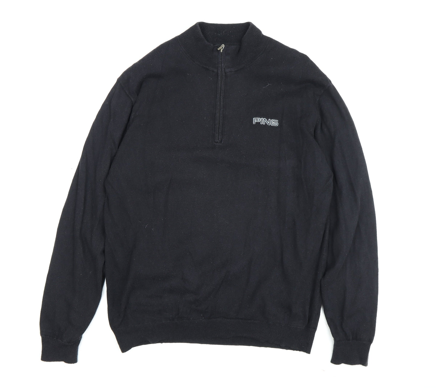 Ping Men's Black Medium Sports Jumper