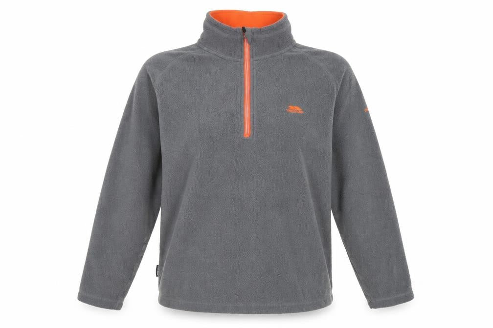 Trespass Grey Lightweight Fleece Pullover for Unisex Adults