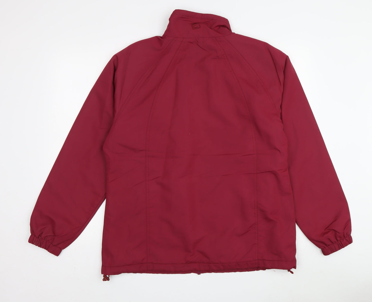 Mountain Essentials Women's Red Jacket, Size 10, Lightweight Casual