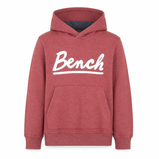 Bench Boys Red Pullover Hoodie, Size 9-10 Years, Casual Wear