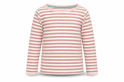 Boden Girls Multicoloured Jumper, Size 2-3, Glitter Stripes