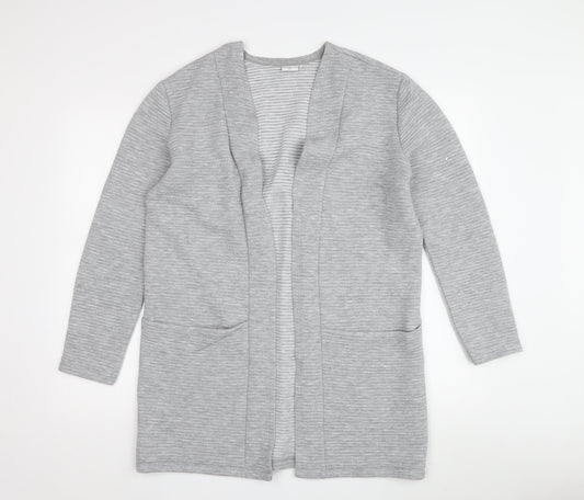 Jacqueline de Yong Women's Grey Cardigan - Size S, Cotton