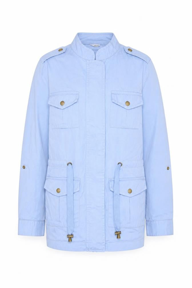 Damart Women's Blue Military Jacket Size 12