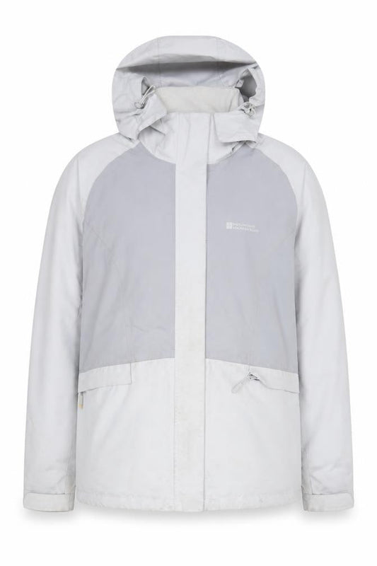 Mountain Warehouse Women's Grey Rain Jacket Size 18