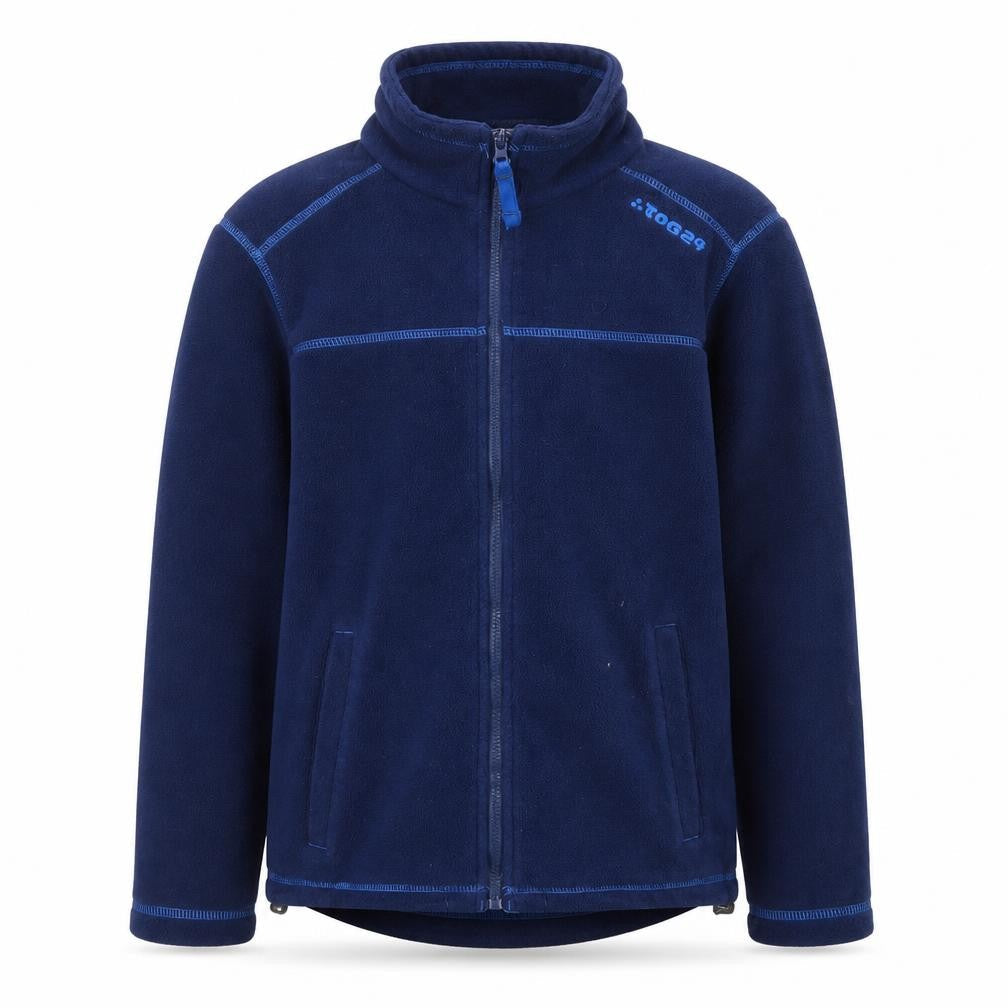 TOG24 Girls Blue Basic Jacket 11 Years Mid-Length
