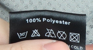 Close-up detail of TOG24 girls’ blue basic jacket 11 years mid-length
