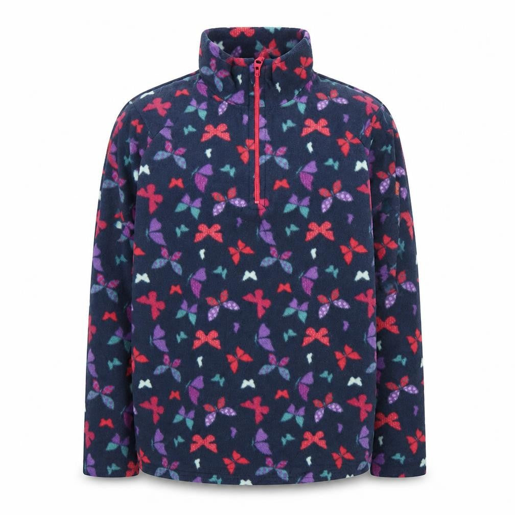 Mountain Warehouse Girls Multicoloured Butterfly Fleece Pullover 11-12 Years